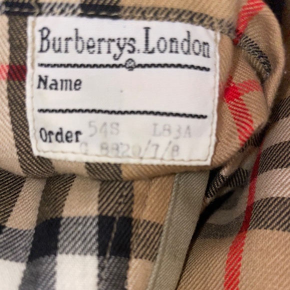MEN'S BURBERRY VINTAGE TRENCH - Picture 6 of 6